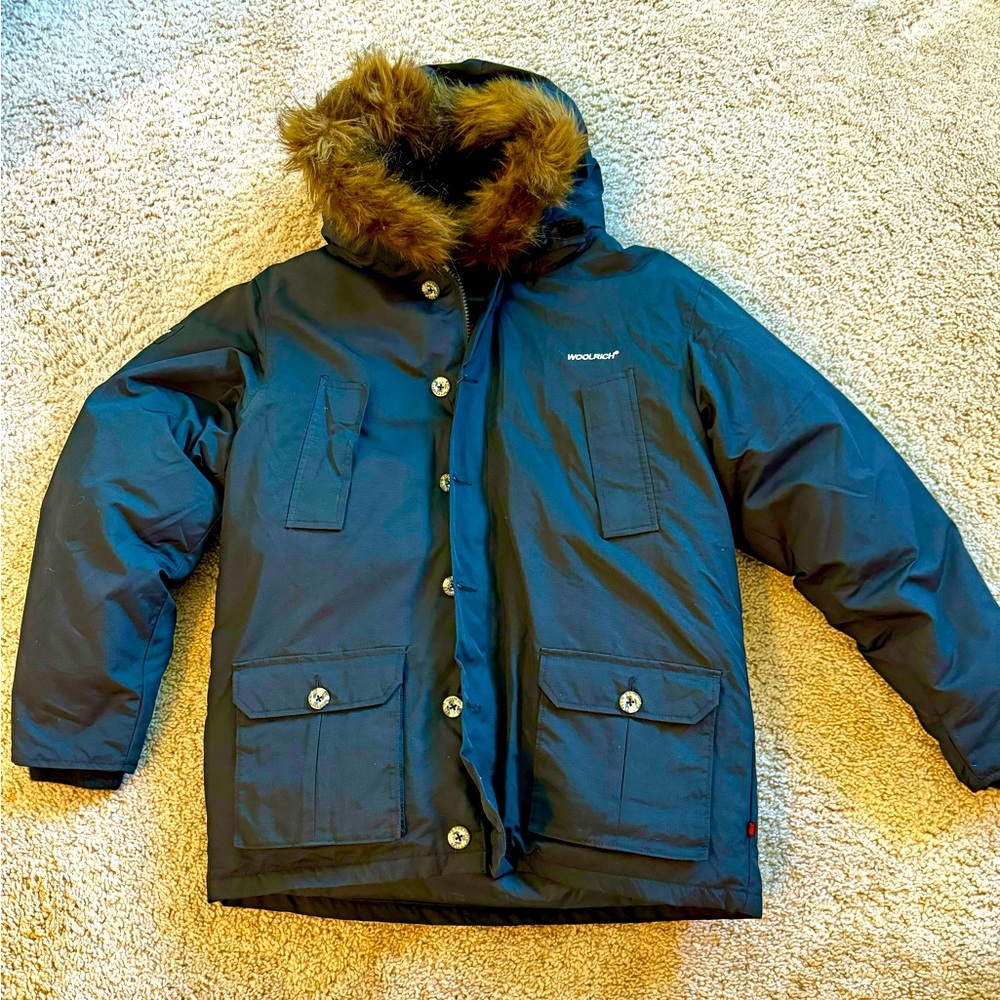 Hooded Woolrich Ski Jacket